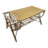 Rattan coffee table