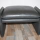 Fauteuil et ottoman cuir Leolux par Axel van Enthoven