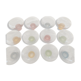 Set de 12 coupes à dessert en verre Guy Degrennes