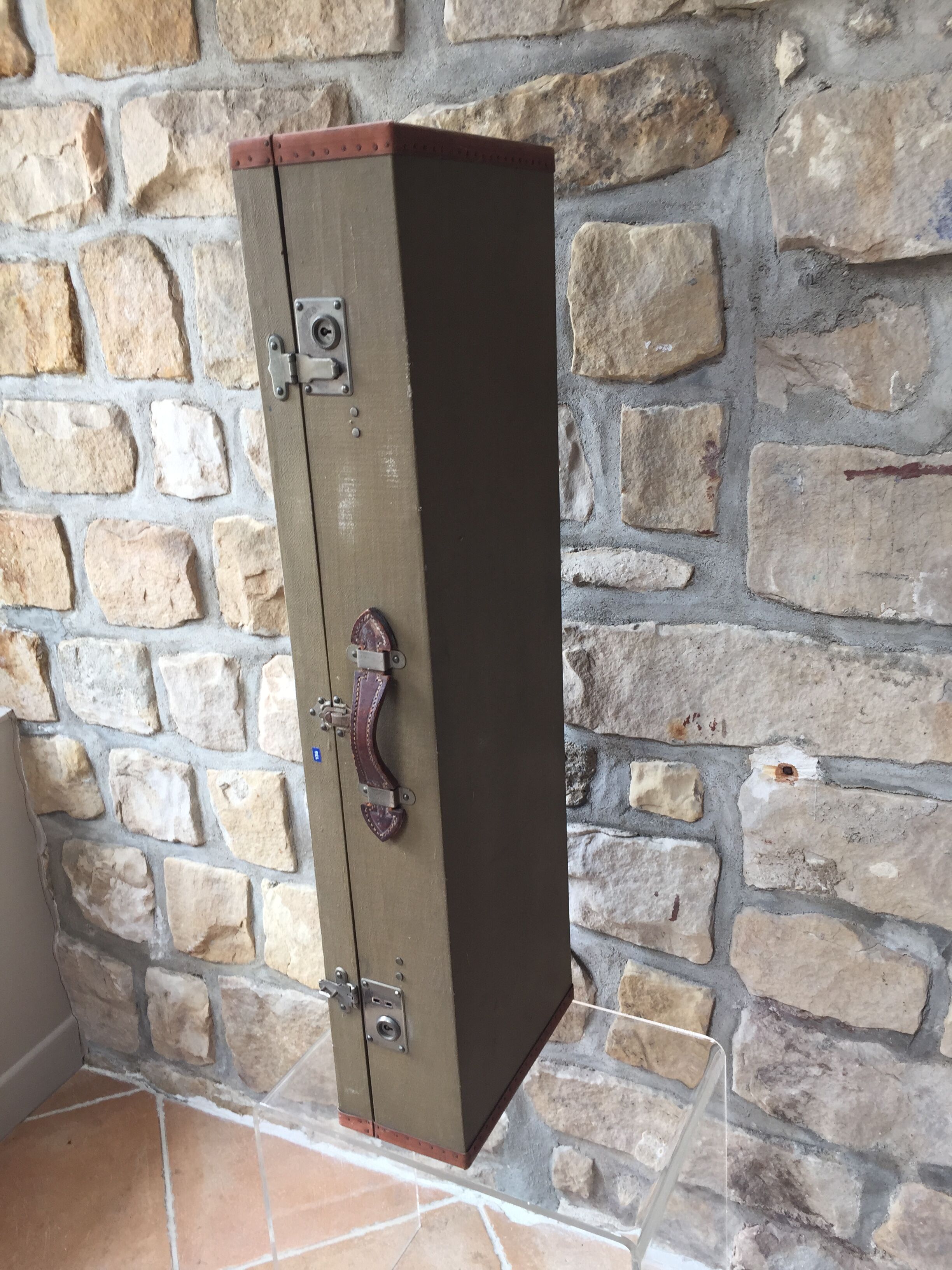 Old vintage suitcase