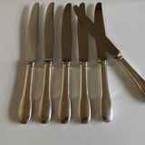 Set of 6 Cluny Vieux Paris knives Christofle