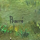 Painting Jean Paul Barre (born in 1954) HST "The end of winter" Landscape of Brière