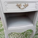 Pair of gray bedside tables
