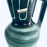 Mid-Century Modern Studio Pottery Vase Set by Scheurich, West Germany, 1960s, Set of 2