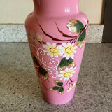 Vase balustre en opaline Napoléon lll