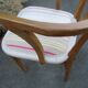 Armchair, beech and fabric