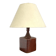 Large ceramic lamp, signed and dated 1979.