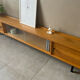 Vintage wooden row from the 50s-60s