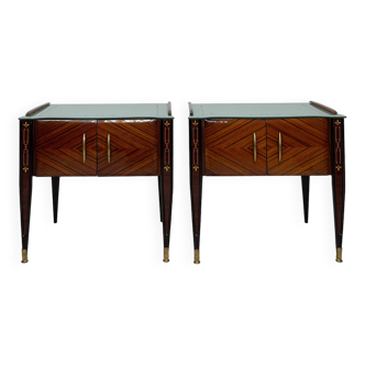 Tables de nuit italiennes des années 1960