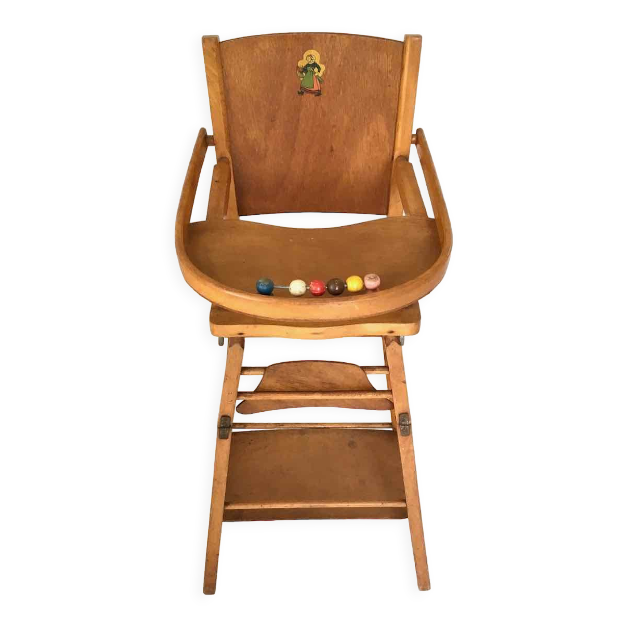 Bécassine doll high chair