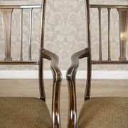 English Sheraton Style Armchairs and Chairs, Late 19th Century, Set of 4