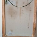 Oil painting on canvas vase with flowers 1970 signed Armandoi of flowers