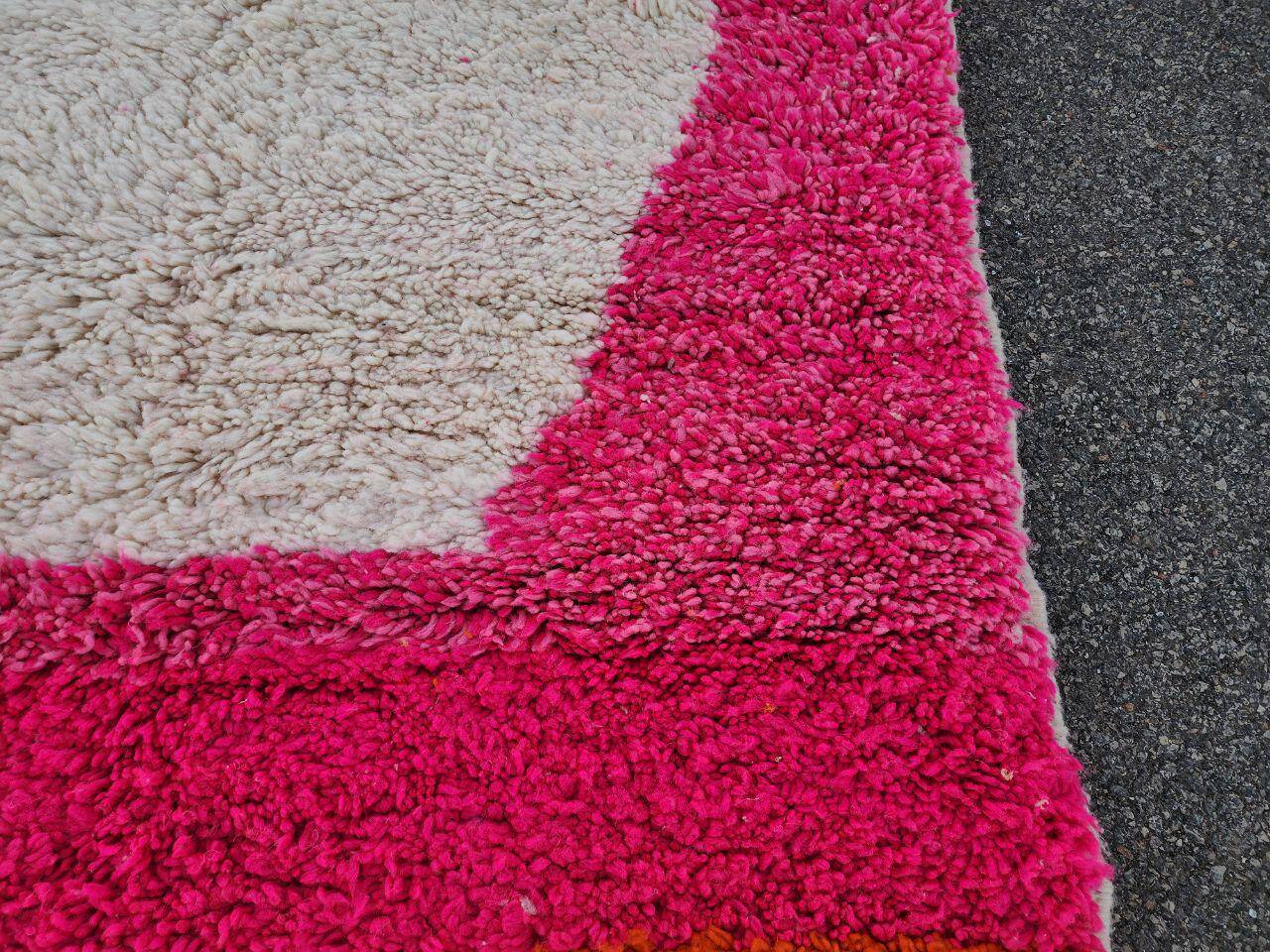 Authentic handmade Berber rug 3x2 m