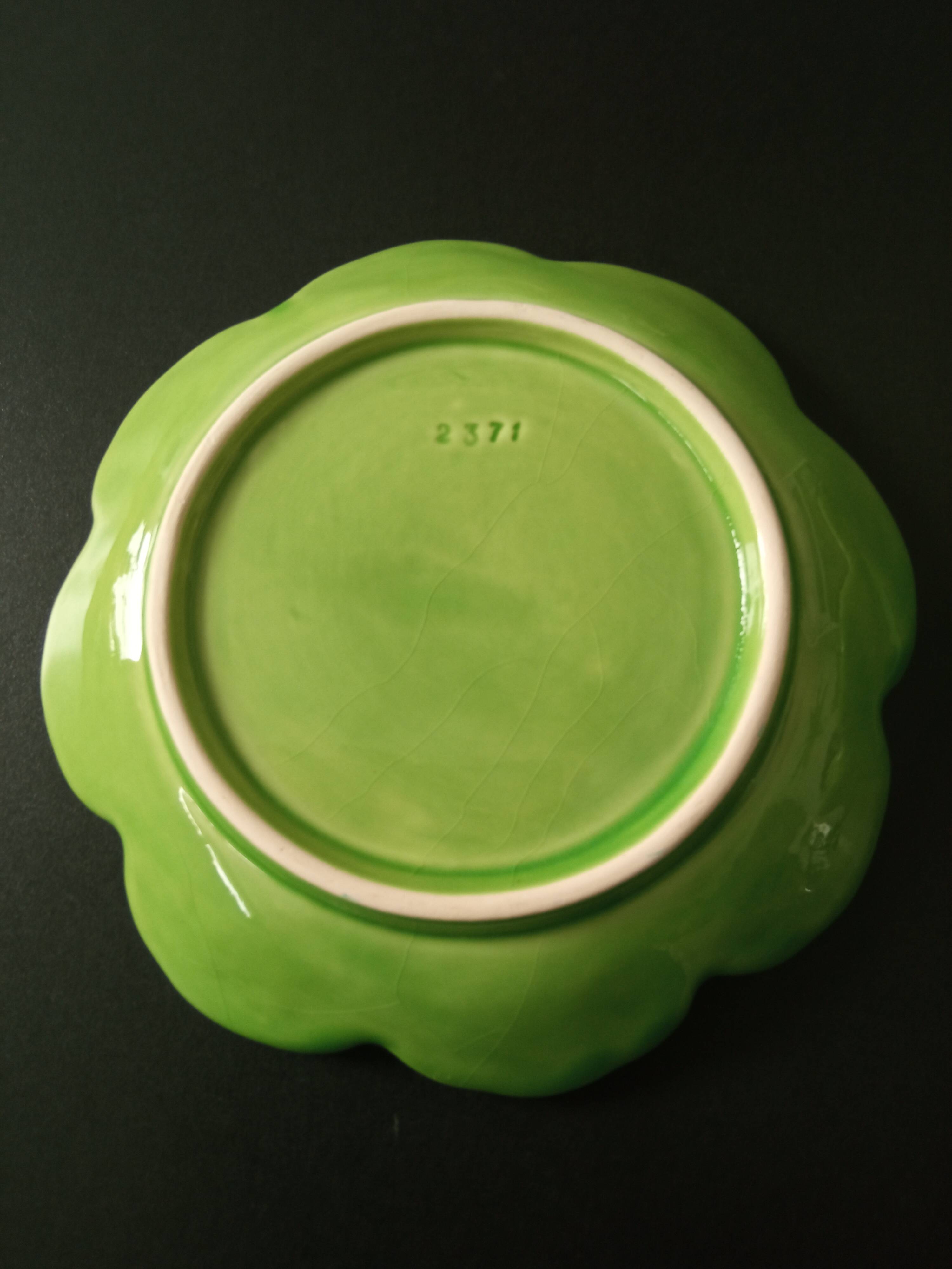 2 lovely earthenware plates