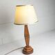 Table lamp 1930 art deco wood Verona marble