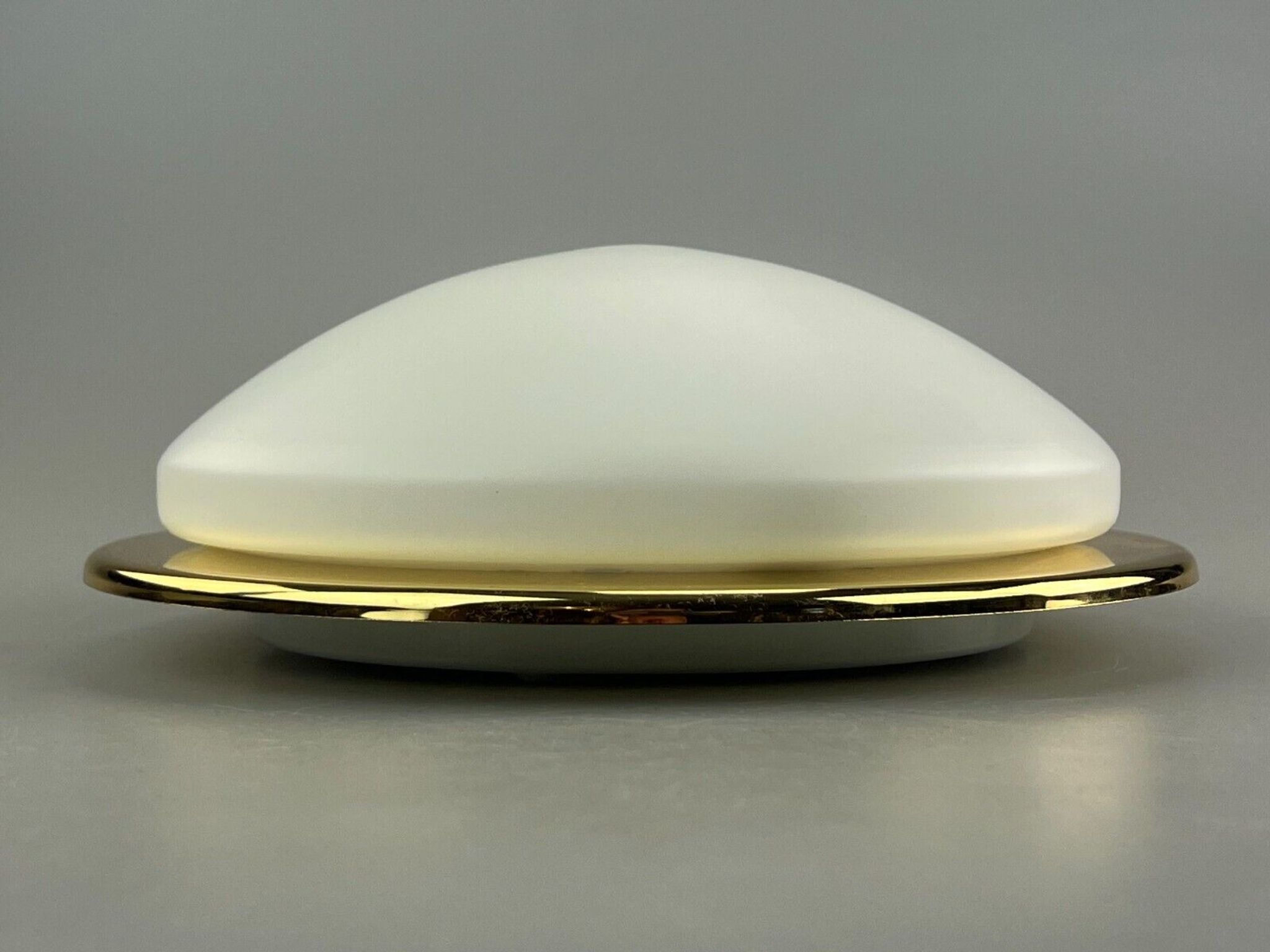 60s 70s Hustadt Leuchten Plafoniere ceiling lamp glass space age design