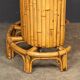 20thc italian standing bamboo tiki bar c.1960