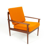 Teak armchair by Grete Jalk for Poul Jeppesen