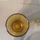 6 vintage glasses with ribbed decoration