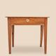 Small walnut table from the 19th century.