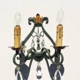 Pair of vintage neoclassical wall lights from the 50s.