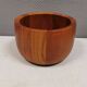 Beautiful large teak bowl from the 1970s by Nissen Denmark