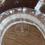 Crystal ashtray from france