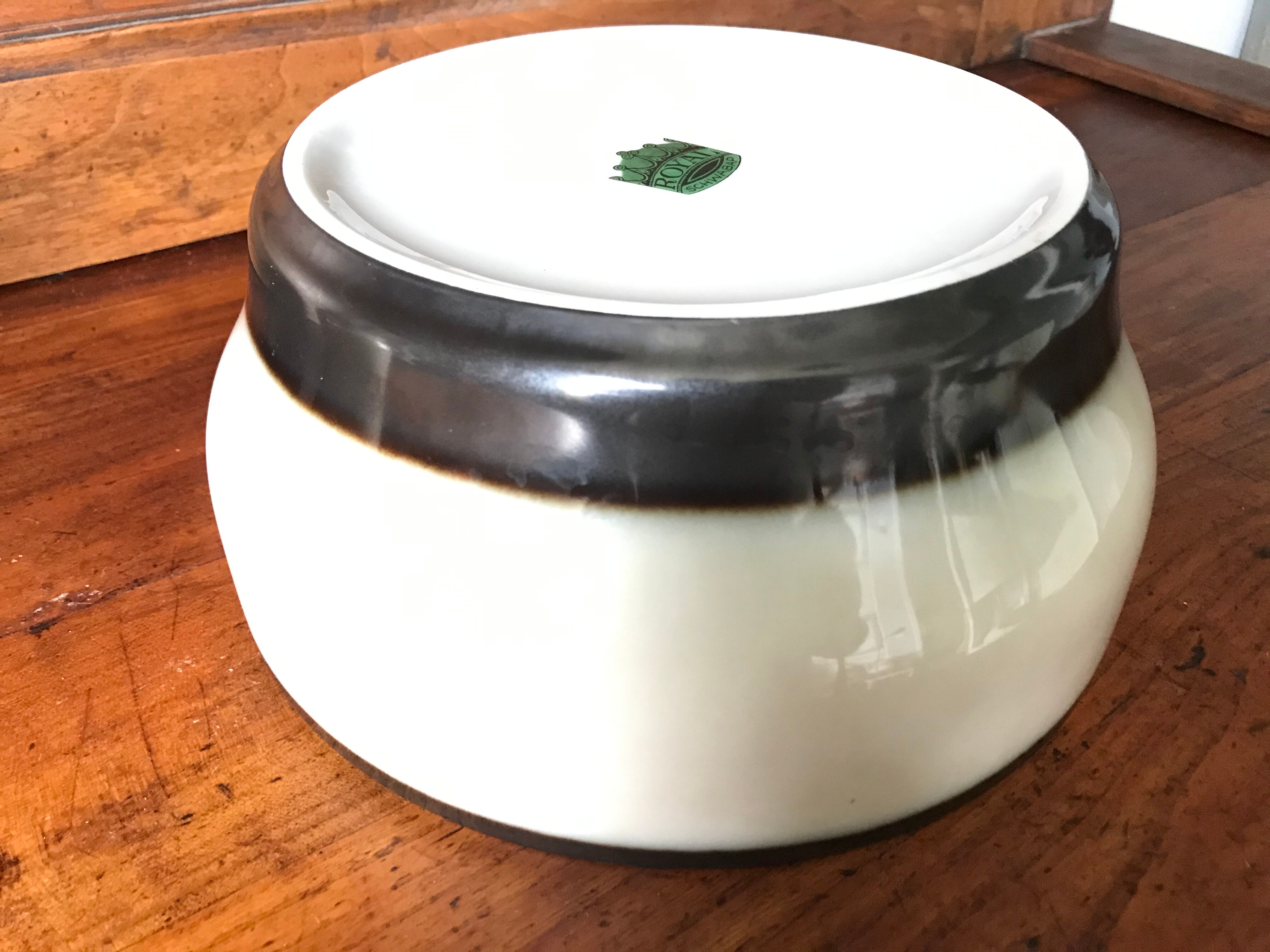 Royal Schwabap porcelain dish