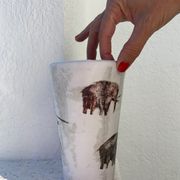 Ceramic vase, Austruy 60s