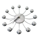 Wall clock spider chrome design karlsson vintage 1970-80