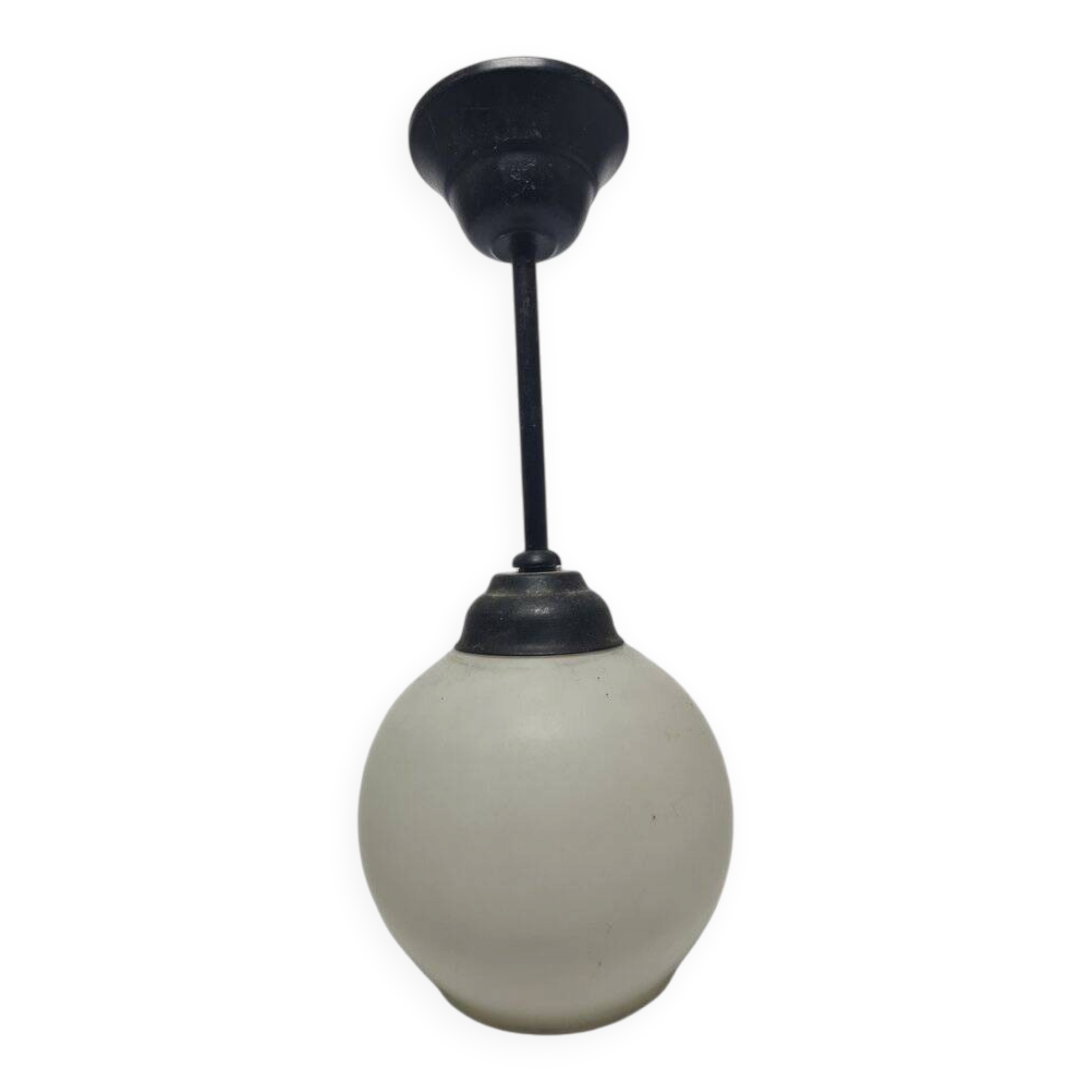 Vintage Communist Pendant Lamp, Poland, 1970s
