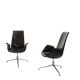 PAIR OF FK 6725 LEATHER ARMCHAIRS, KNOLL, FABRICIUS & KASTHOLMON, 1960s