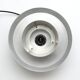 Lampe en argent dans le style de Trava par Carl Thore, années 1960.