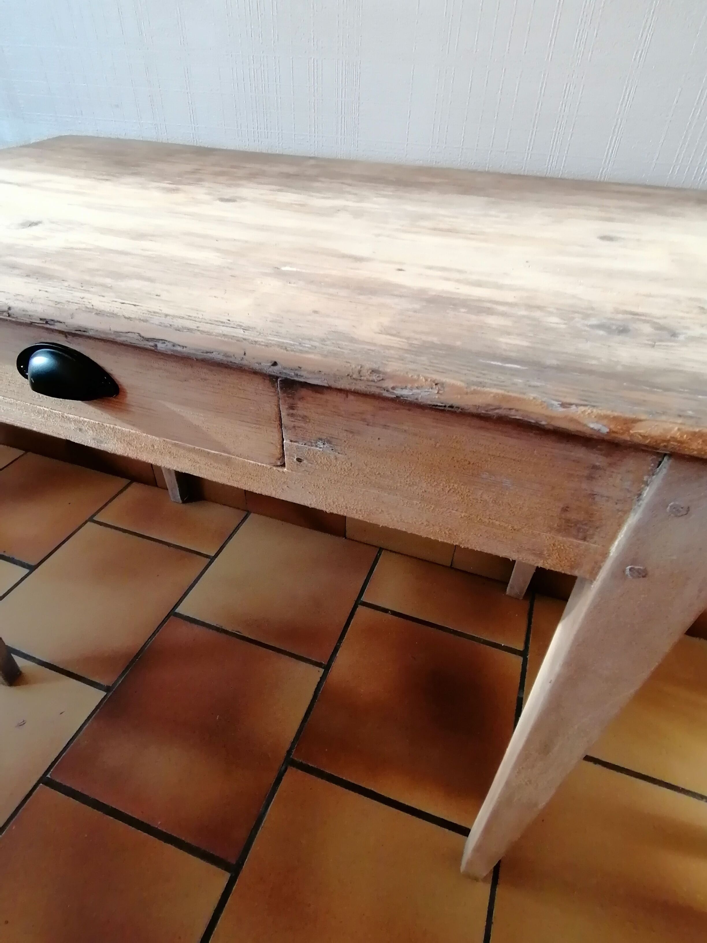 Old farmhouse table