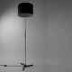 Floor lamp in chrome steel 1950