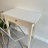 Small patinated wooden table