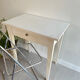 Petite table bois patiné