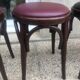 Suite de 4 tabourets de bistrot (assises neuves)