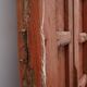 Large 17th century Monastery doors in terracotta lacquered oak, Portugal