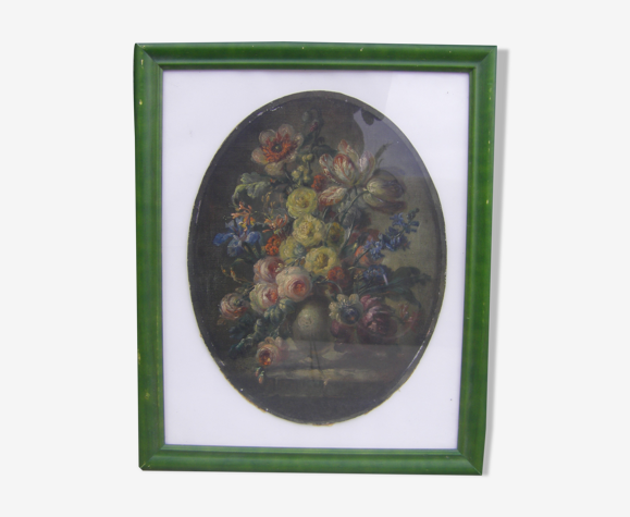 Ancient flower painting