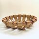 Vintage Art Studio Ceramics Braided Bowl, 1960s