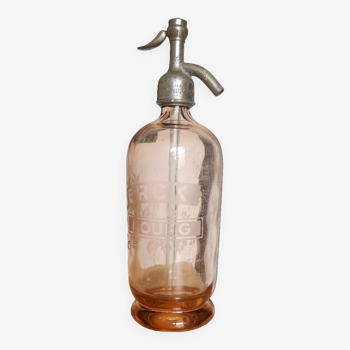 Bouteille à Siphon eau de Selz