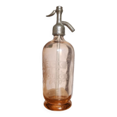 Bouteille à Siphon eau de Selz
