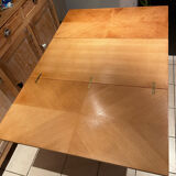 Coffee table with vintage Révélation system Design Albert Ducrot year 50/60