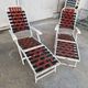 Two Deck Chairs From The Liner France