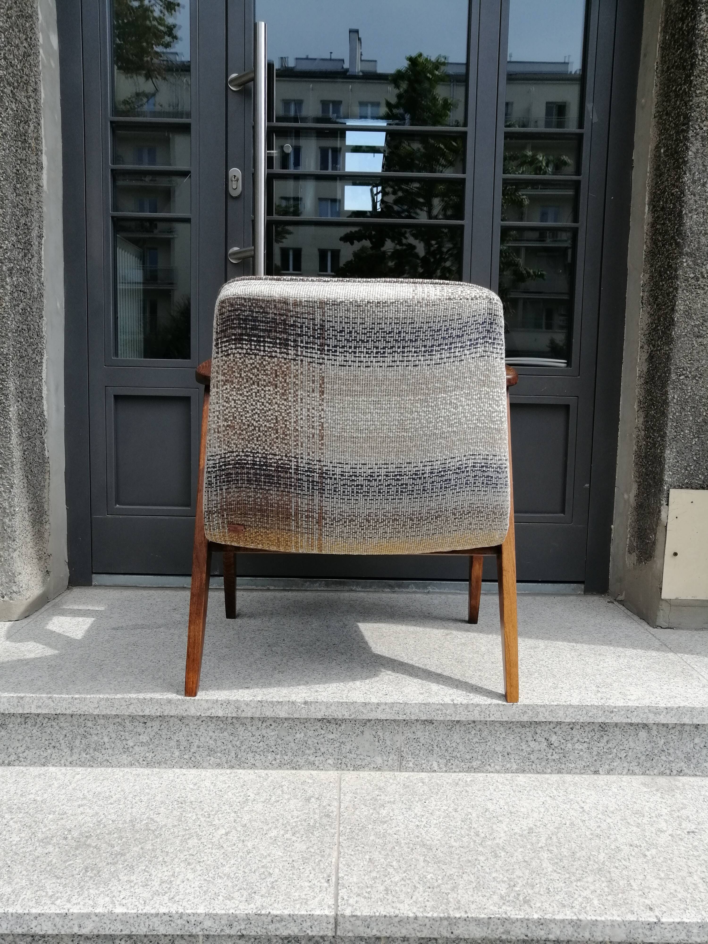 Polish 366 armchair by J. Chierowski, 1962