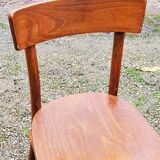 Set of 12 old Thonet bistro chairs