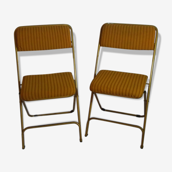 Pair of years 70 Lafuma chairs