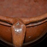 Pot olive earthenware of Dieulefit, France at the end of the nineteenth century