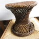 Rattan stool tamtam vintage